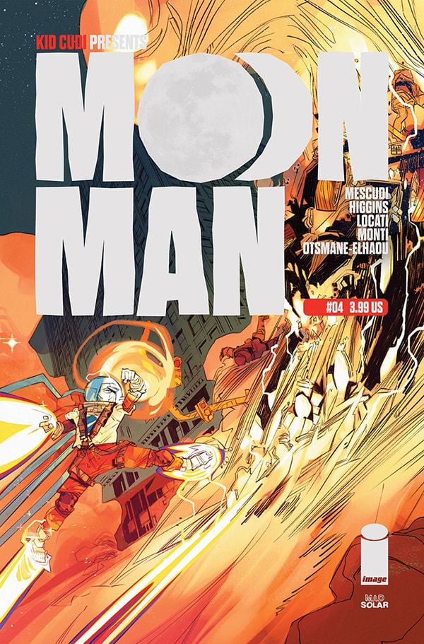 Moon Man #4 cover